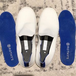 Rothys White Loafers